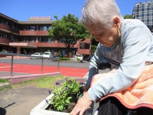 楽しくフラワーロードづくり