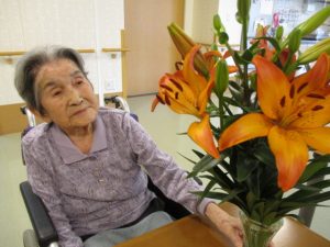 きれいに開花