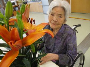 きれいに開花