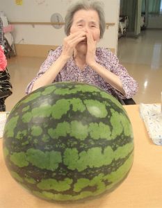 大きなスイカ