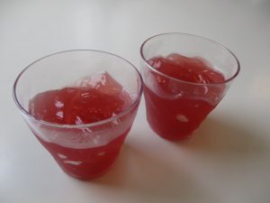 ぷるぷるのゼリー